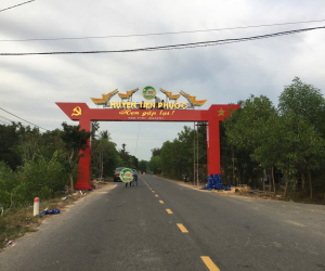 Thi công cổng chào